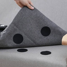 Load image into Gallery viewer, 10-Pairs: Anti Curling Carpet Tape Rug Gripper Velcro
