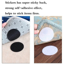 Load image into Gallery viewer, 10-Pairs: Anti Curling Carpet Tape Rug Gripper Velcro
