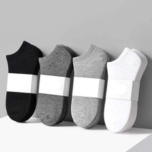 Load image into Gallery viewer, 10 Pairs Breathable No Show Sports Socks Solid Color Boat Socks Comfortable Cotton Ankle Socks For Men And Women
