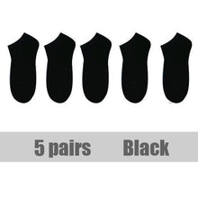 Load image into Gallery viewer, 10 Pairs Breathable No Show Sports Socks Solid Color Boat Socks Comfortable Cotton Ankle Socks For Men And Women
