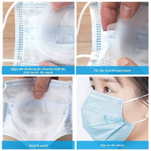 将图片加载到图库查看器，10-Piece: 3D Mask Holder Inner Support Frame
