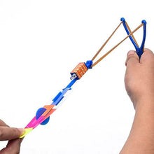 Load image into Gallery viewer, 10-Piece: Amazing Led Light Arrow Rocket Helicopter Flying Toy
