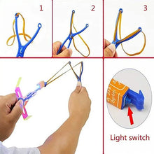 Load image into Gallery viewer, 10-Piece: Amazing Led Light Arrow Rocket Helicopter Flying Toy
