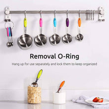 将图片加载到图库查看器，10-Piece: Measuring Cups and Spoons Set
