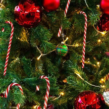 Load image into Gallery viewer, 10-Piece: Plastic Candy Cane Ornaments
