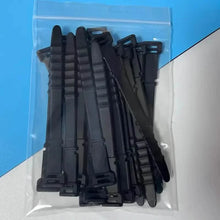 Load image into Gallery viewer, 10-Pieces: 4.5 Inch Reusable Wire Ties Cord Organizer Straps Elastic Silicone Cord Organizer
