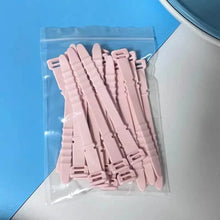 Load image into Gallery viewer, 10-Pieces: 4.5 Inch Reusable Wire Ties Cord Organizer Straps Elastic Silicone Cord Organizer
