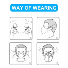 将图片加载到图库查看器，10-Pieces: Disposable KN95 Mask FFP
