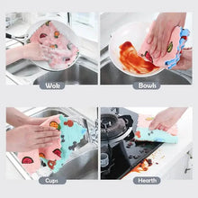 将图片加载到图库查看器，10-Pieces: Reusable Dish Cellulose Sponge Cloths
