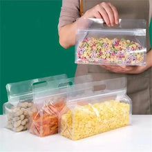 Load image into Gallery viewer, 10-Pieces: Reusable Silicone Leakproof Food Storage Bags
