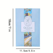 Load image into Gallery viewer, 10-Pieces: Scented Sachets For Drawers and Closet Air Freshener Sachets with Home Hanger
