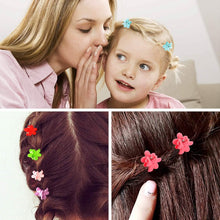 Load image into Gallery viewer, 100-Pieces: Non-Slip Colorful Mini Hair Claw Clips Clamps Accessories
