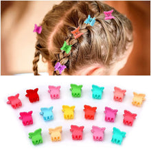 Load image into Gallery viewer, 100-Pieces: Non-Slip Colorful Mini Hair Claw Clips Clamps Accessories
