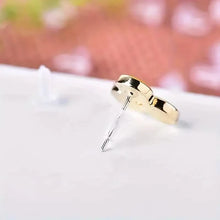 Load image into Gallery viewer, 100-Pieces: Transparent Plastic Ear Clog Ear Stud Earring Pin Backs Ear Plug
