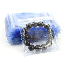 Load image into Gallery viewer, 100-Pieces: Transparent PVC Plastic Storage Sealed Jewelry Bag
