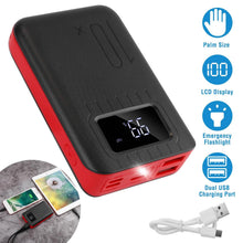 Load image into Gallery viewer, 10000 mAh Portable Powerbank Dual USB Charger Port with LCD Display
