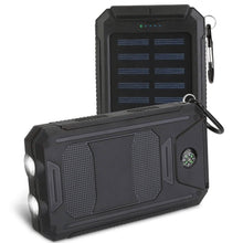 Load image into Gallery viewer, 10000mAh Solar Power Bank External Battery Pack
