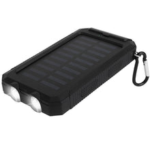 Load image into Gallery viewer, 10000mAh Solar Power Bank External Battery Pack

