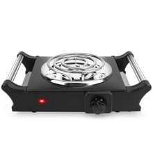 Load image into Gallery viewer, 1000W Electric Burner Portable Coil Heating Hot Plate Stove Countertop

