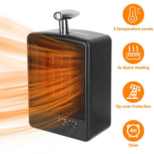 Load image into Gallery viewer, 1000W Portable Electric Space Heater
