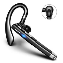 将图片加载到图库查看器，Comfortable Bluetooth Earpiece Wireless Earphone Bluetooth 5.0 Handsfree Earpiece Noise Cancelling HiFi Headset With Dual HD Mic For All Smart Phones Ear Wireless Bluetooth Sport Lightweight Headphones With Case Standby Time For Business Workout Driving
