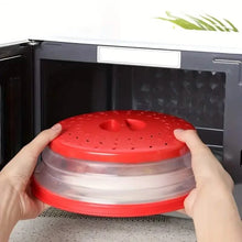Load image into Gallery viewer, 10.5 inch Collapsible Food Plate Lid Cover
