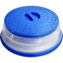 Load image into Gallery viewer, 10.5 inch Collapsible Food Plate Lid Cover
