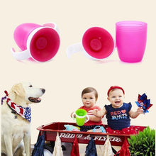 Load image into Gallery viewer, Baby 240ml Leak Proof Rotatable Magic Cup Baby Learning Drinking Cup Child Water Cup Bottle

