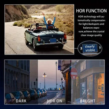 Load image into Gallery viewer, 1080P High-Definition Dual Camera Dash Cam for Cars 3.16 Inch IPS Screen GPS and Lane Departure Warning

