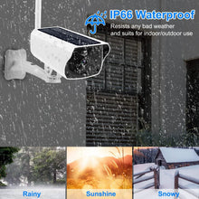 将图片加载到图库查看器，1080P Solar Powered Wifi IP Camera
