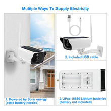 将图片加载到图库查看器，1080P Solar Powered Wifi IP Camera
