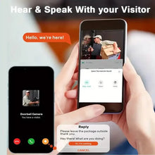 Load image into Gallery viewer, 1080P WiFi Smart Video Doorbell with HD Night Vision, Two-Way Audio with App Control
