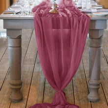 Load image into Gallery viewer, 10Ft. Chiffon Table Runner
