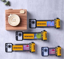 将图片加载到图库查看器，10pc Photos Couple Gifts Custom Roll Film Personalized Photo Memorial Anniversary Birthday Valentines Gift Photo Album Scrapbook Polaroid Keychain Album Gifts For Valentines Day
