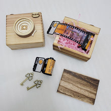 将图片加载到图库查看器，10pc Photos Couple Gifts Custom Roll Film Personalized Photo Memorial Anniversary Birthday Valentines Gift Photo Album Scrapbook Polaroid Keychain Album Gifts For Valentines Day
