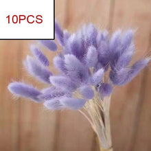 Load image into Gallery viewer, 10PCS Bulrush Natural Dried Flowers Artificial Pampas Grass Decor Phragmites Fake Flower Wedding Home Decoration Floor Vase Filler for Living Room Kitchen Decor
