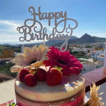将图片加载到图库查看器，10pcs Glitter Happy Birthday Cake Topper Happy Birthday Cake Topper Happy Birthday Cupcake Topper Glitter Gold Decoration Bling Sparkle Decoration Sign Happy Birthday Cake Topper Girl Birthday Dessert Decor
