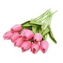Load image into Gallery viewer, 10Pcs High Quality Real Touch Calla Lily Artificial Flowers Bouquet For Wedding Bridal Home Kitchen Table Flower Decoration Home Decor
