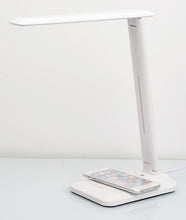 Load image into Gallery viewer, 10W LED Desk Lamp with phone Wireless Charger, USB Charging Port, Dimmable Eye-Caring Office Lamp for Work,  Folding Design Decorative Table Lamp Cute Study Lamps for Bedroom Décor
