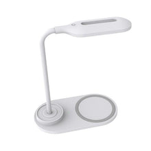 Load image into Gallery viewer, 10W QI Quick Wireless Charging LED Desk Lamp Flexible Touch Dimmable Eye Protect Reading Table Light Bedroom Office Table Lamp Decorative Table Lamp Cute Study Lamps for Bedroom Décor
