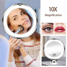 将图片加载到图库查看器，10X Magnifying Makeup Mirror with Lights
