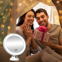 将图片加载到图库查看器，10X Magnifying Makeup Mirror with Lights
