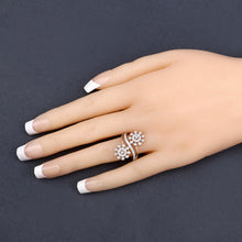 Load image into Gallery viewer, 0.56 Carat Genuine White Diamond 14K Yellow Gold Ring (E-F Color, SI1-SI2 Clarity)
