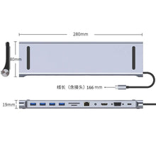 将图片加载到图库查看器，11-in-1 Dock USB C Hub
