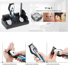 Load image into Gallery viewer, 11-in-1 Professional Fast Charging Hair Clipper Haircut Shaver Wireless
