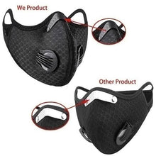 Load image into Gallery viewer, 11-Piece Set: Breathable Bacteria-Proof Sport Face Mask with Activated Carbon PM 2.5
