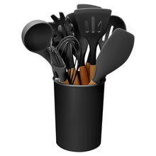 Load image into Gallery viewer, 11-Piece: Silicone Cooking Utensil Set
