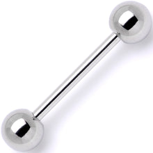 Load image into Gallery viewer, 14G Stainless Steel Barbell Tongue Ring 5/8 6mm
