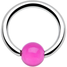 将图片加载到图库查看器，14G MAGENTA MAGIC BCR Captive Ring
