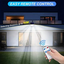 将图片加载到图库查看器，118 LED Solar Motion Sensor Flood Lights with Remote Control
